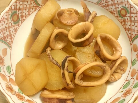 大根とイカの煮物